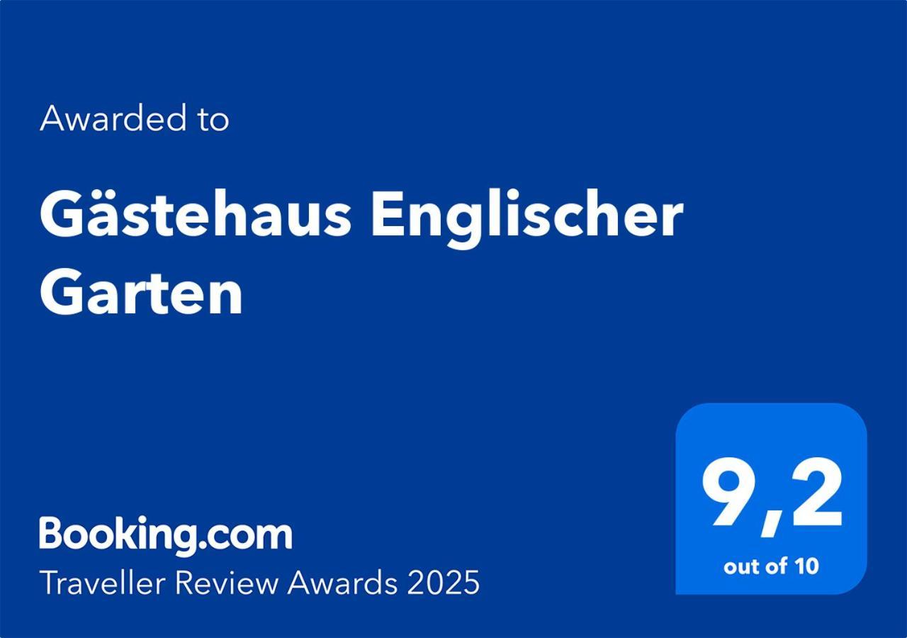 Gaestehaus Englischer Garten Мюнхен Екстер'єр фото